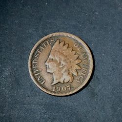 1907 Indian Head Penny