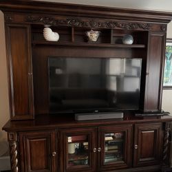 Tommy Bahamas Collection Solid Wood Media Cabinet & Buffet