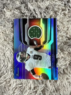 Nick Foles Jersey Patch Card