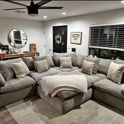 BRAND NEW GREY CLOUD MODULAR SECTIONAL SAME DAY DELIVERY