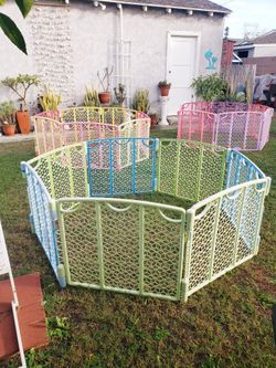 Kids Play Yard Or Pet Play Yard  -$15 Each
