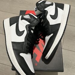 Jordan 1 OG High Black White Sz.9.5 Retro Bred Royal