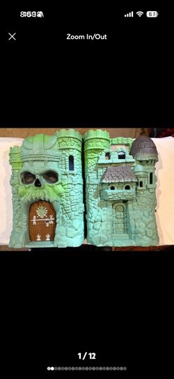 Castle Gray Skull Masters Of The Universe Mattel Toys Playset