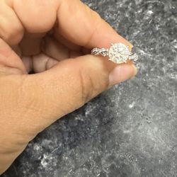 2.75c White Gold Engagement Ring 