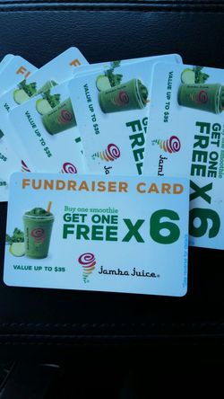 FUNDRAISING FOR YOUTH GROUP BOGO JAMBA JUICE