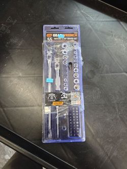 GearWrench 55-Piece Ratchet & Bit Driver Set