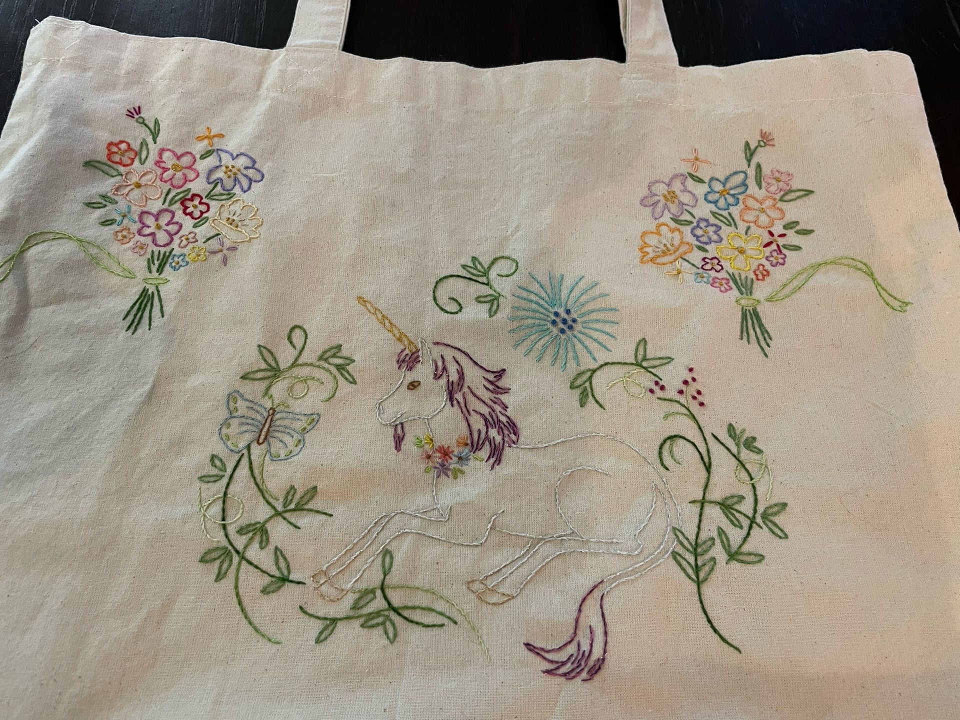Adorable And Magical Unicorn Tote
