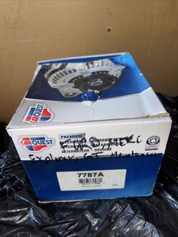 7787A Carquest Premium Alternator: Remanufactured