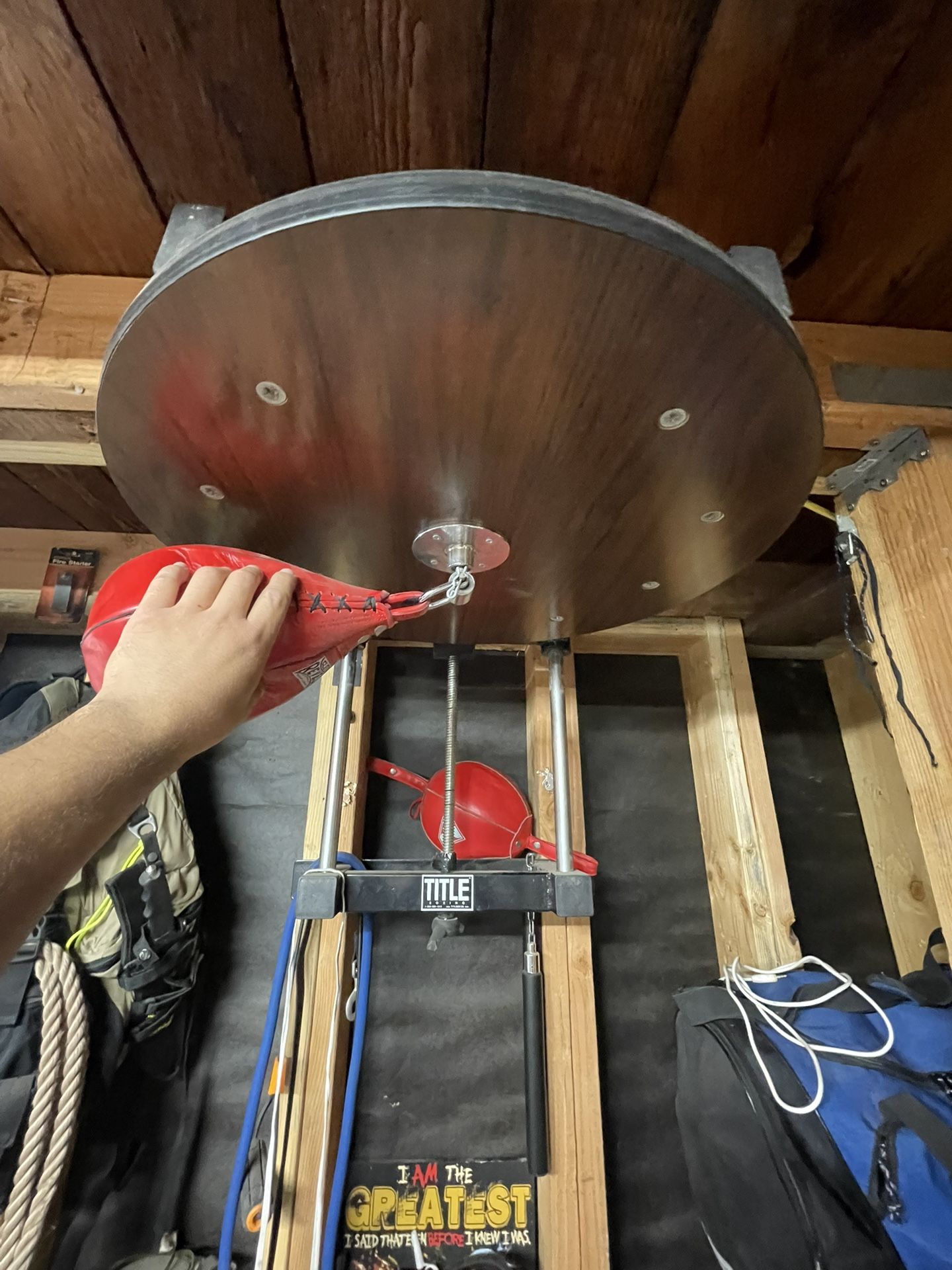 Title Speed Bag Platform