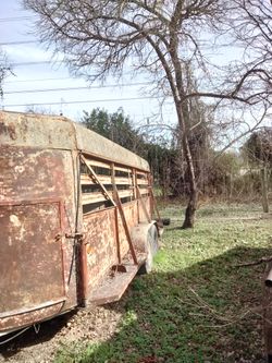Stock trailer heavy duty