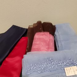 Beautiful Ladie's Shawls - Satin & Organza