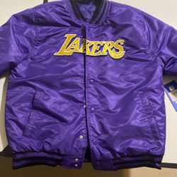 Lakers Purple Varsity Jacket(Custom) Best Offer!