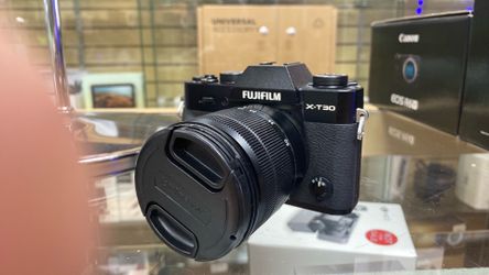 Fujifilm X-T30 with 16-50mm lens