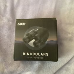  Powered 15x30 Compact Binoculars for Adults and Kids - Occer Large View High Power  