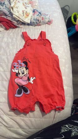 Disney Minnie Mouse Baby Girl Romper