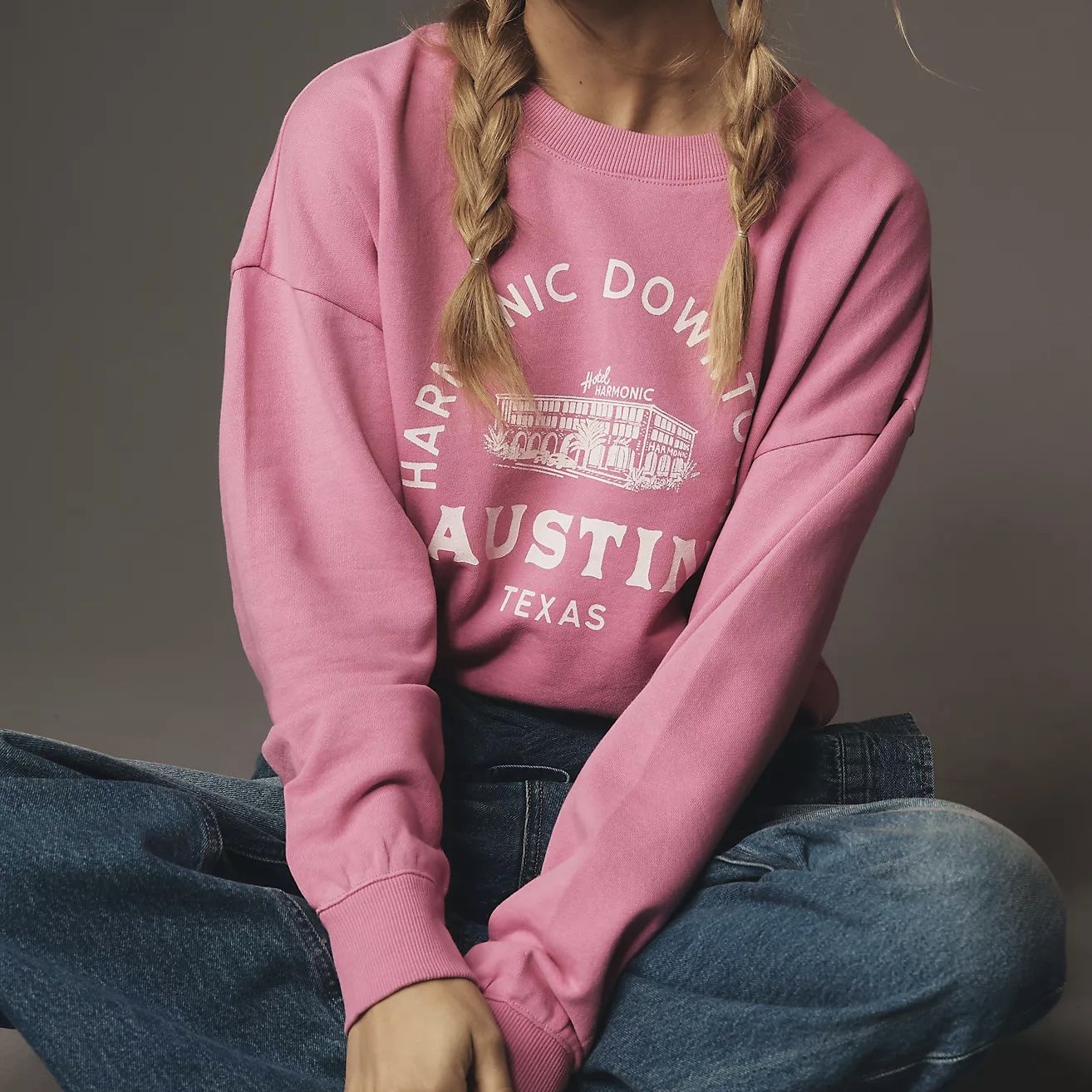 NEW Anthropologie x Maeve City Sweatshirt, Size S