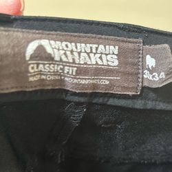 Men’s Black W33 L34 casual pants
