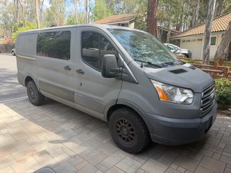 2017 Ford Transit camper van. 80,596 miles, 17 mpg, 425-mile range. $30,000 OBO.