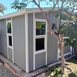 10Wx10Dx8H Storage sheds Tiny homes 