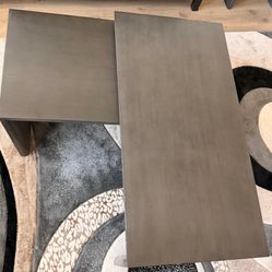 Expandable Center Table and 2 side tables