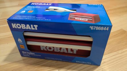 BRAND NEW Kobalt Red Mini Tool Box