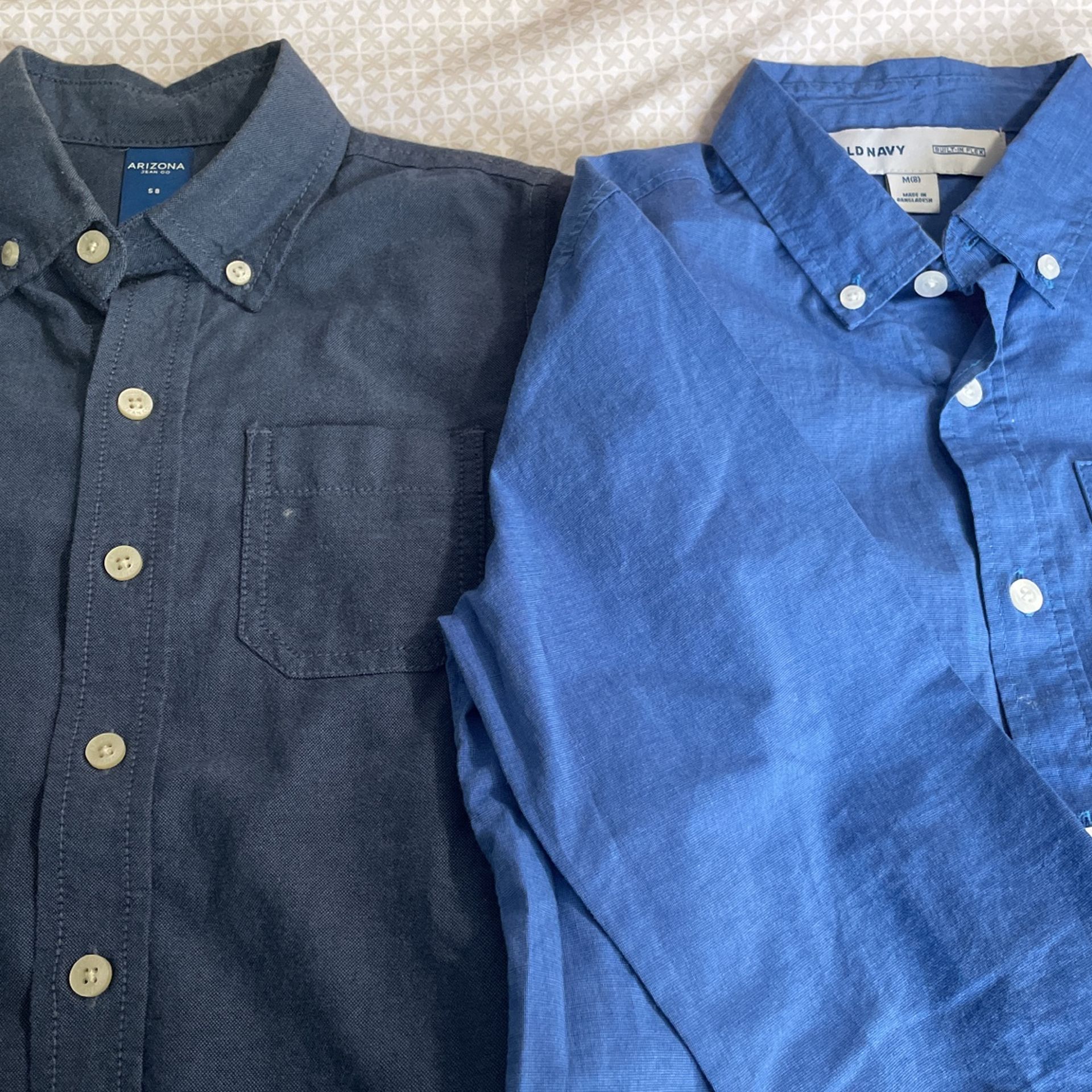 2 Boy Shirts Size 8. Great Condition