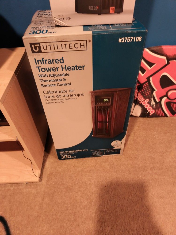 INFRARED TOWER HEATER FORM UTILITECH