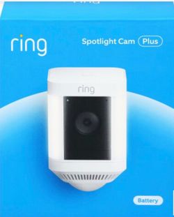 Ring Spotlight Cam Plus + Quick Release Battery Pack