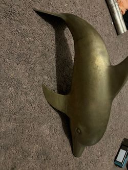 Brass dolphin