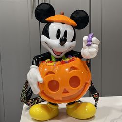2024 Disney Parks Mickey's Not Halloween Party Lighted Popcorn Bucket 