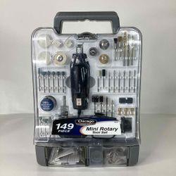 Chicago Power Tools 149 Pc Mini Rotary Tool Set 