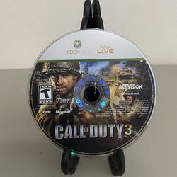 Microsoft Xbox 360 Call of Duty 3 2006 Game