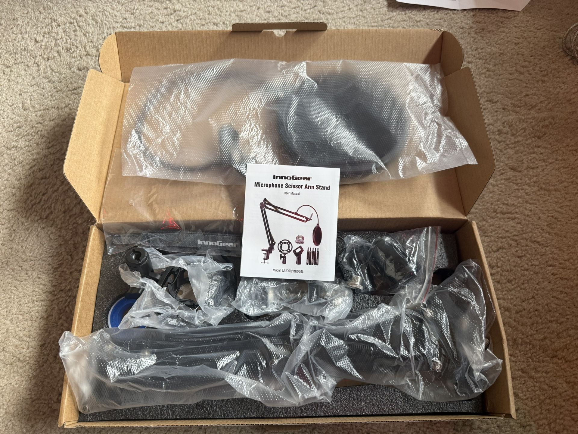 innogear microphone arm stand
