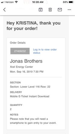 Jonas Brothers Concert