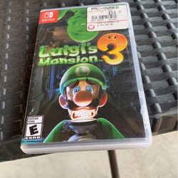 Luigi’s Mansion3 (Nintendo Switch)