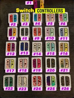 CHOOSE # COLOR: Nintendo Switch Joy-Cons compatible with Switch console 3rd party controllers mario animal crossing legend of zelda red blue joycons