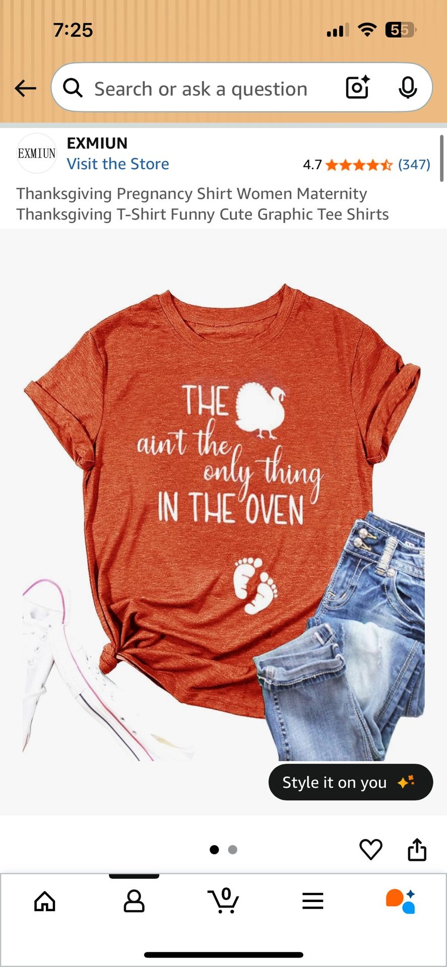 Free Pregnancy Thanksgiving Shirt