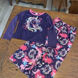 PJ Place Unicorn Outfit Set