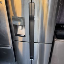 Samsung Refrigerator 4 Door Stainless Steel 