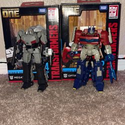 Transformers one Studio Series Optimus prime/orion pax & Megatron/D16 