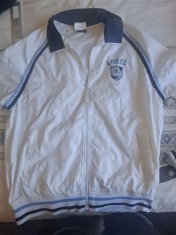 Avirex Short Sleeve Zip-Up Track Jacket