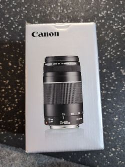 New Canon EF 75-300mm f/4-5.6 III Telephoto Zoom Lens