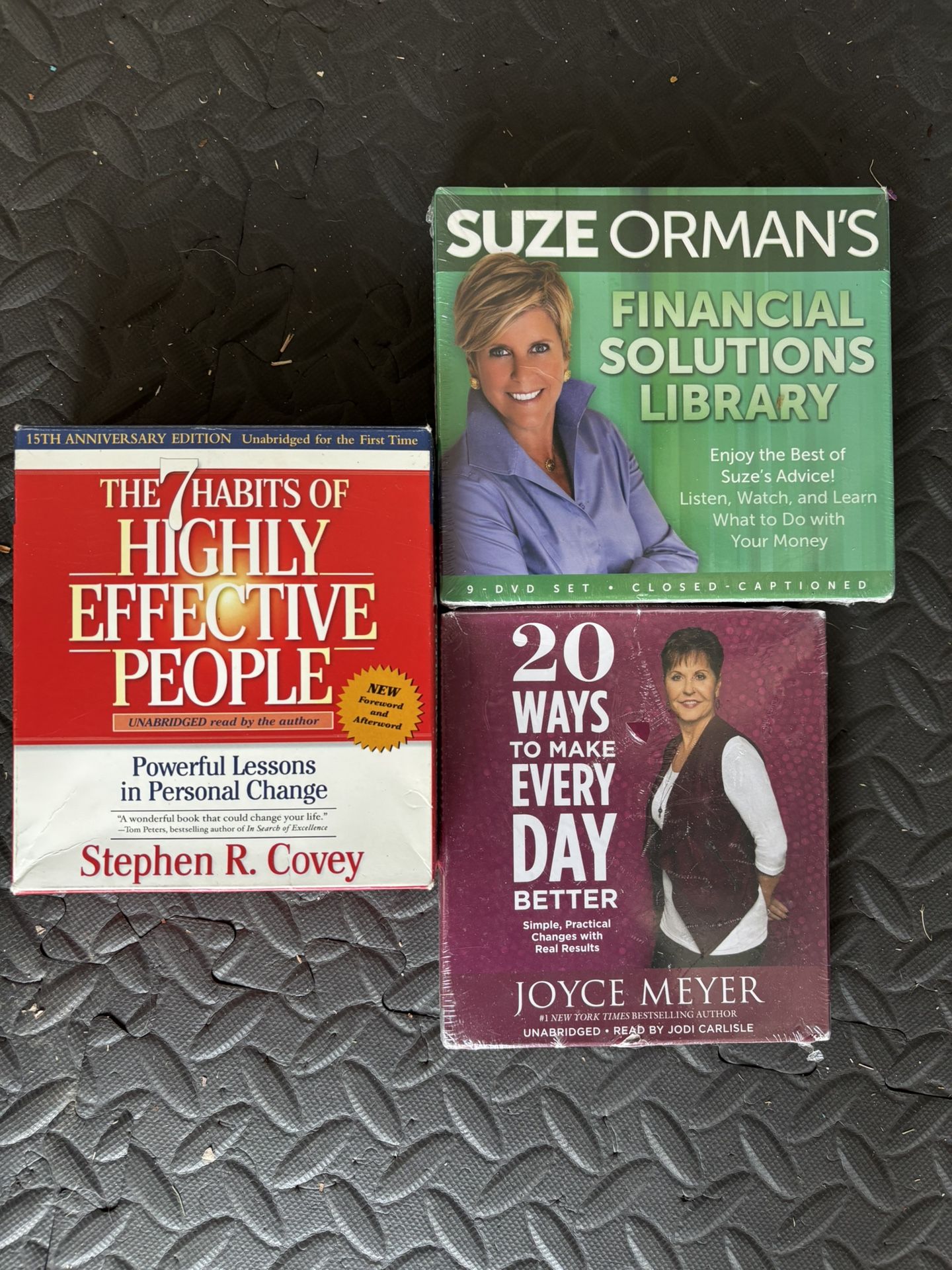Financial And Self Improvement Audio Book Lot