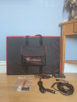 Portable DOKIO Solar Panel Kit