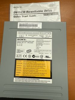 Sony rewritable Drive