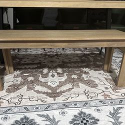 New Merax Solid Wood Dining Bench – In Box