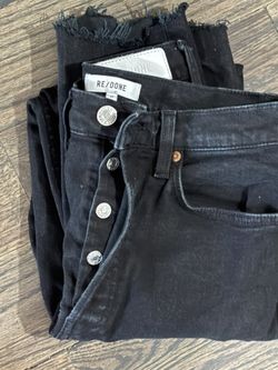 RE/DONE Black  Jeans