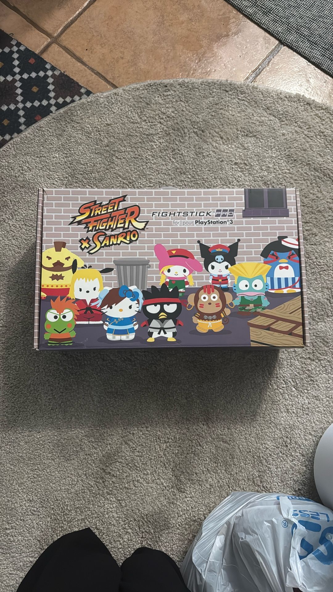 🎮💥 RARE Street Fighter x Sanrio Edition Fight Stick Pro for PS3 - For Sale! 💥🎮