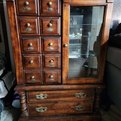 Antique Wooden Dresser 