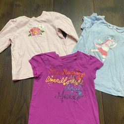 Lot Of 3 Girls Shirts Size 4/5 By Childrens Place #1